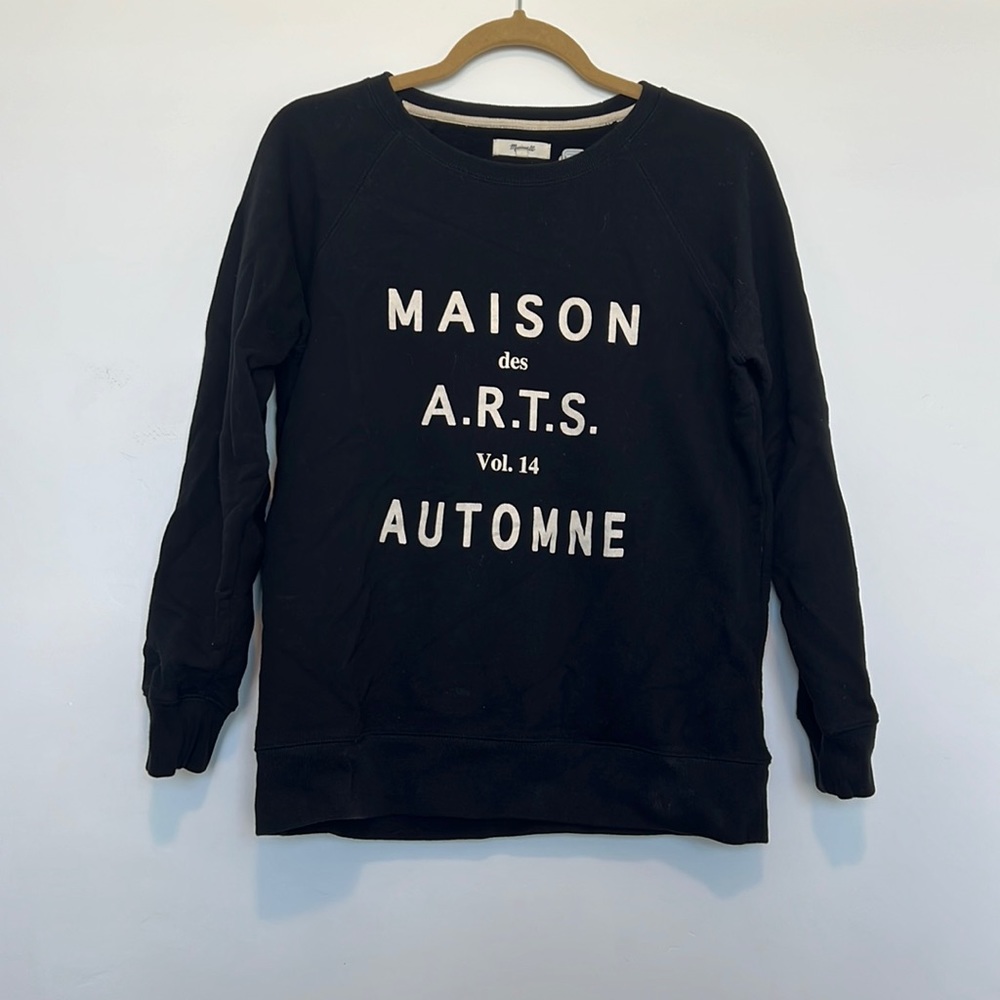 Fun graphic madewell sweatshirt!
